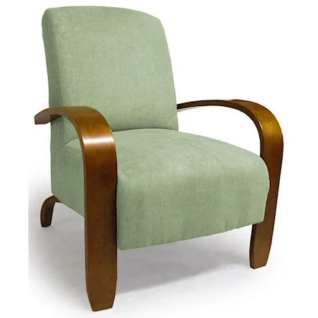 Maravu Exposed Wood Accent Chair